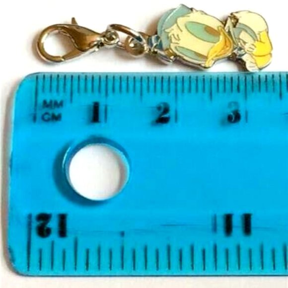Vintage Disney Donald Duck Charm Clip On For Bracelet Zipper Pull Disney Babies - Picture 8 of 8